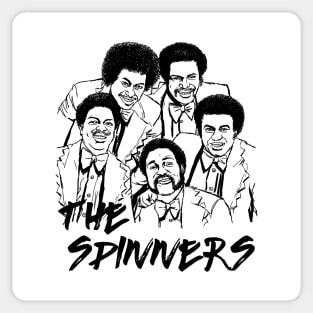 The Spinners band Sticker